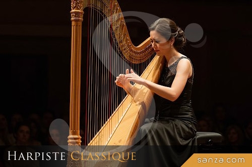 Harpiste Classique | RueduSpectacle.com