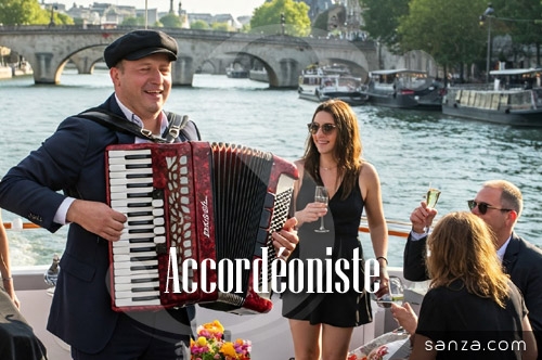 Accordéoniste de Montmartre | RueduSpectacle.com