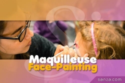 Maquilleuse Face-Painting | RueduSpectacle.com