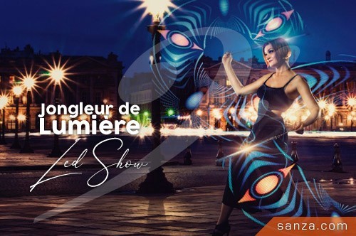 Jongleur Led | RueduSpectacle.com